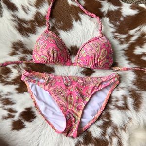Paisley two Gianni Bini piece bikini